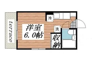 スターヒル清水【1階】の間取り