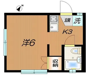 ベルシャンブル【1階】の間取り