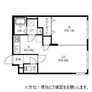 ENCHAN-THE(アンシャンテ)【1階】の間取り