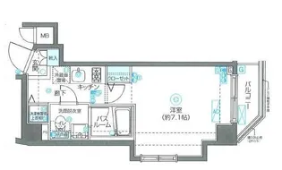 フェニックス西新宿参番館【2階】の間取り