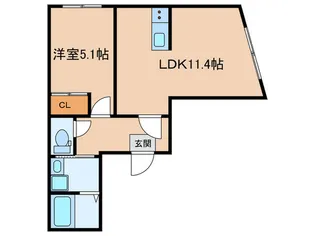 仮)松原1丁目計画【3階】の間取り