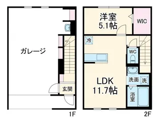 Inframince Edgeの間取り
