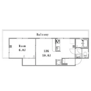 熊本県熊本市中央区大江4【マンション】の間取り