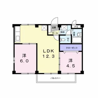 セレーノ【2階】の間取り
