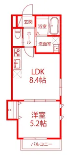 コンフォート長津田【2階】の間取り