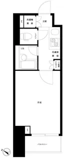 ルーブル池袋【2階】の間取り