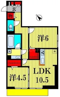 ハイクレスト【2階】の間取り
