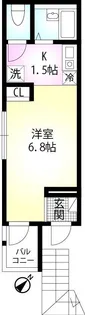 エルム生麦 B棟【2階】の間取り