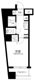フォレストヒルズ小日向【6階】の間取り