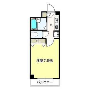 サンアーク向原【4階】の間取り