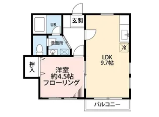 αNEXT津田沼第7【2階】の間取り