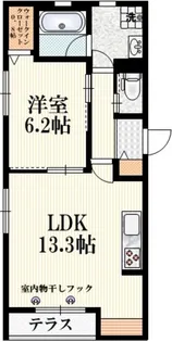 グランテラス楪(ユズリハ)【1階】の間取り