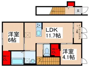 Gracious【2階】の間取り