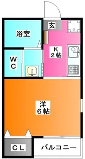 Bright MISHIMA【2階】の間取り