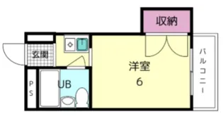 アートハウスなら【2階】の間取り