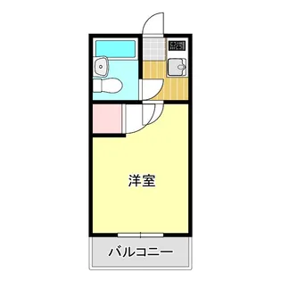 ハッピーハイツ【3階】の間取り