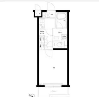 ルーブル板橋泉町弐番館【3階】の間取り
