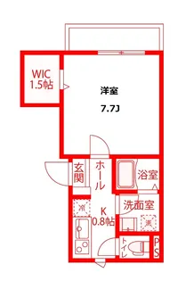 エスポワール【3階】の間取り