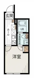 ネオステージ舟渡【2階】の間取り