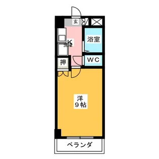 クインシティHISHINO【3階】の間取り