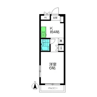 ライズ【1階】の間取り