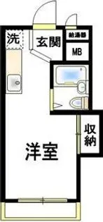 エリール厚木【2階】の間取り