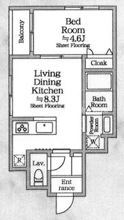 Colina Alta【1階】の間取り