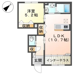 ウィン ワールド【1階】の間取り