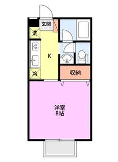 エトワール【1階】の間取り