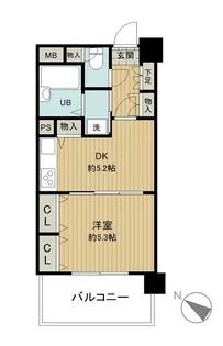 ナイスアーバンプラザ横濱ウエスト【3階】の間取り