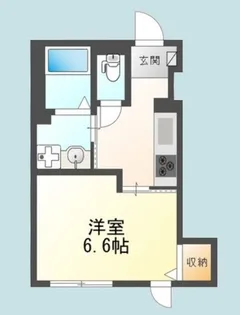 アプリコットE【2階】の間取り