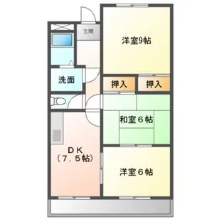 らべんだー【1階】の間取り