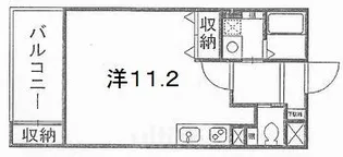 ウイング東山【3階】の間取り