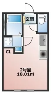 グランドール渋谷【1階】の間取り