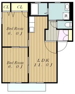 グランドソレイユ【1階】の間取り
