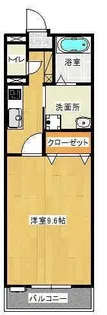 ピア伊福町【1階】の間取り