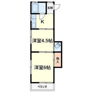 コンラッド天川新町【3階】の間取り