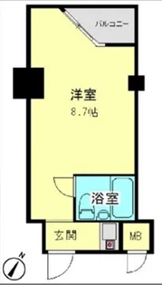 インペリアル赤坂フォーラム【4階】の間取り