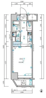 ベルシード森下【4階】の間取り