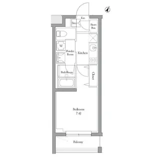 MATSU5588-マツゴーゴーハチハチ-【1階】の間取り
