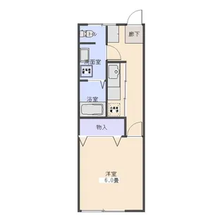 マロンド・ユー【1階】の間取り