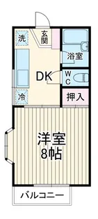 ニューメゾンII【2階】の間取り