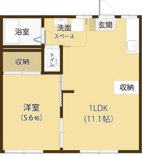 チェリーハイツ【2階】の間取り