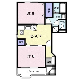 セントメリー【1階】の間取り