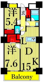 ロイヤルパークスタワー南千住【17階】の間取り