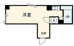シャトレーイン横浜【5階】の間取り