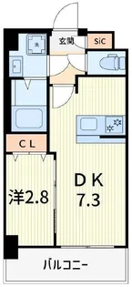 ドゥーエ青砥【4階】の間取り