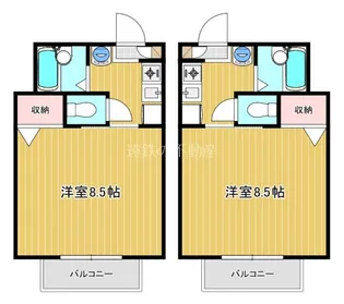 プレアディス【2階】の間取り
