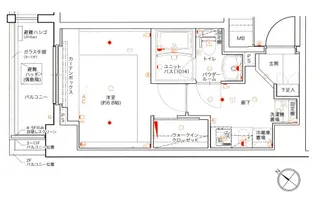 リライア浅草【4階】の間取り