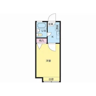 アビタシオン白鳥【1階】の間取り